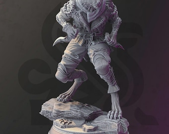 Miniatura de Ladina Bestial - 32 mm 75 mm - Curatio Ounce, Caçadora da Neve - DM Stash