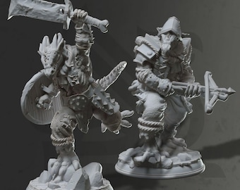 Miniaturas Kobold Scrappers - 32 mm 75 mm - DM Stash