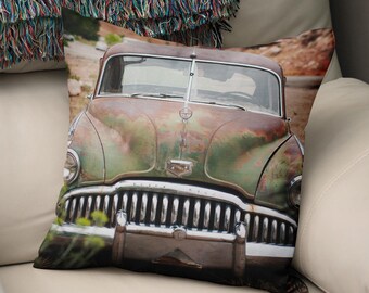 Car Pillow Car Decor Car Gifts Old Cars Hood Ornaments Etsy