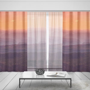 Canyon Spirit Quilted Curtains NCU0LDH300