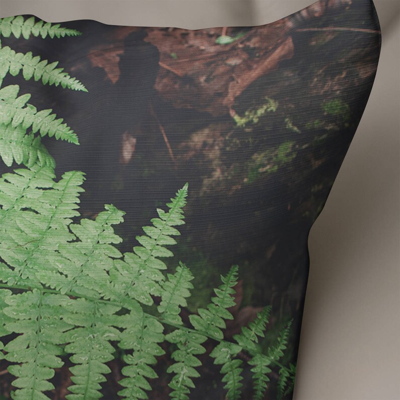 Pacific Northwest Decor Fern Throw Pillow Forest Pillow Etsy