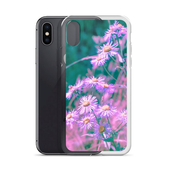 ultraviolet flowers phone case