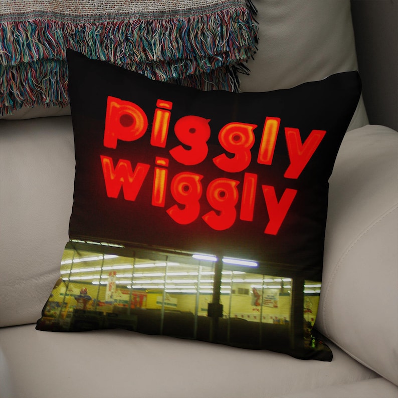 Piggly Wiggly Market Deep South Kissenbezug Lustiges Etsy Piggly Wiggly Market Deep South Kissenbezug Lustiges Etsy