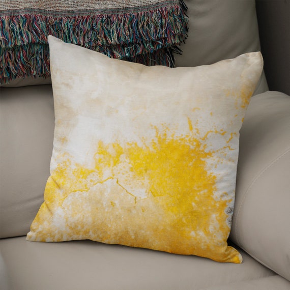 Yellow Pillow Cover Yellowstone Mineral Pillow Covers by northwestdecor on Etsy