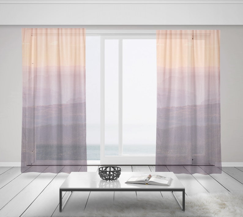 Grand Canyon Sunset Window Curtains 50 x 84 Inches,