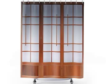 Cortina de ducha para puerta Shoji