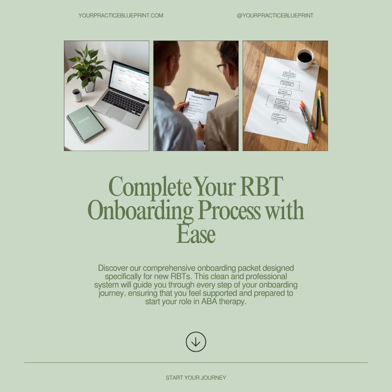 Rbt Training Checklist Example.pdf RBT Onboarding Packet | New Hire Checklist, Training Schedule (word ...