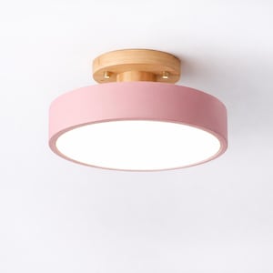 Modern Wood Ceiling Light Fixture