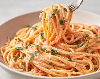 Creamy Tomato Garlic Pasta Recipe: Rich & Velvety Tomato Cream Sauce (Digital Download)