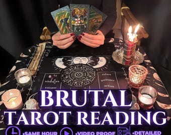 Brutal Tarot Reading, Honest Psychic Insight