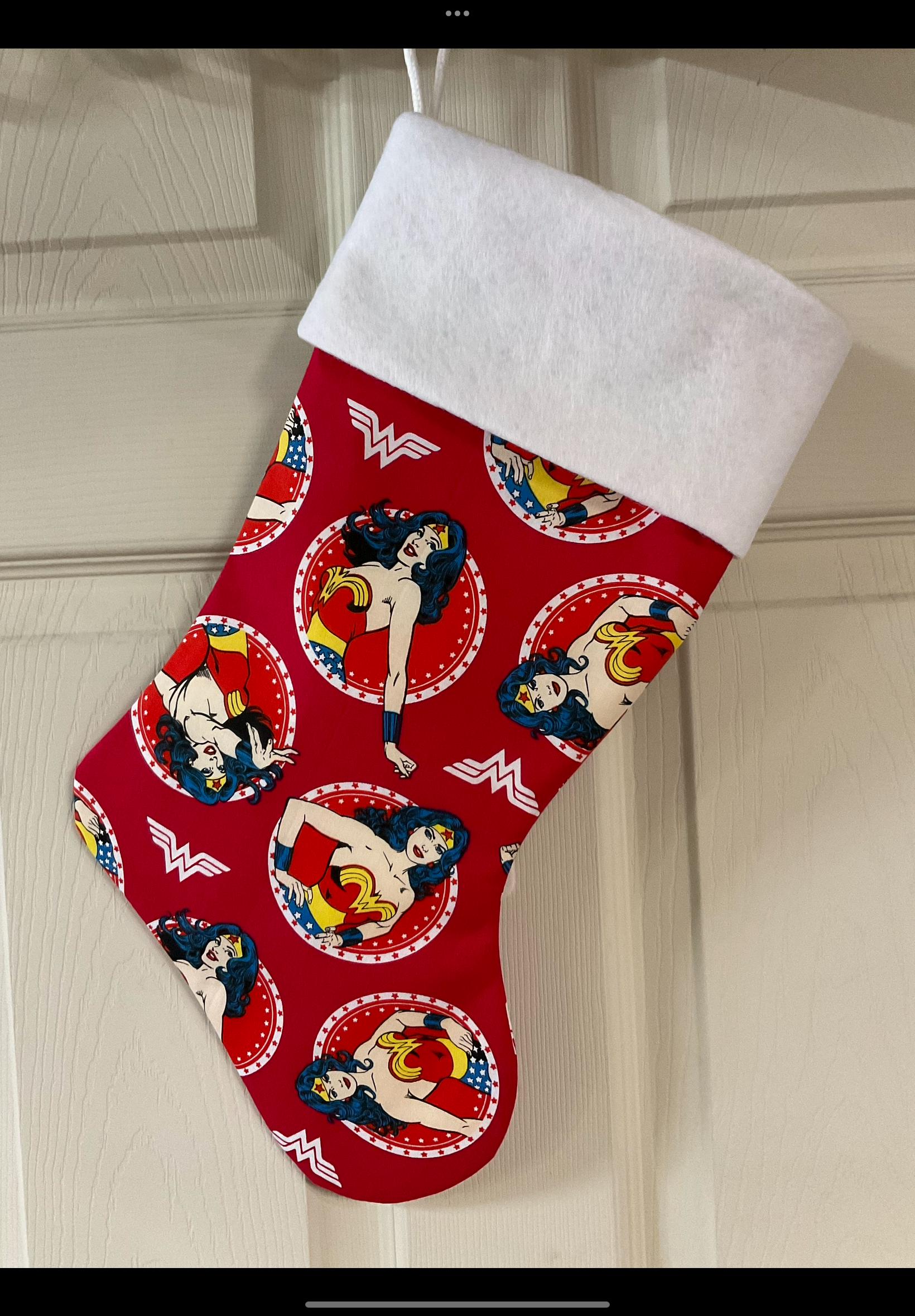 Discover Wonder Woman Christmas Stocking
