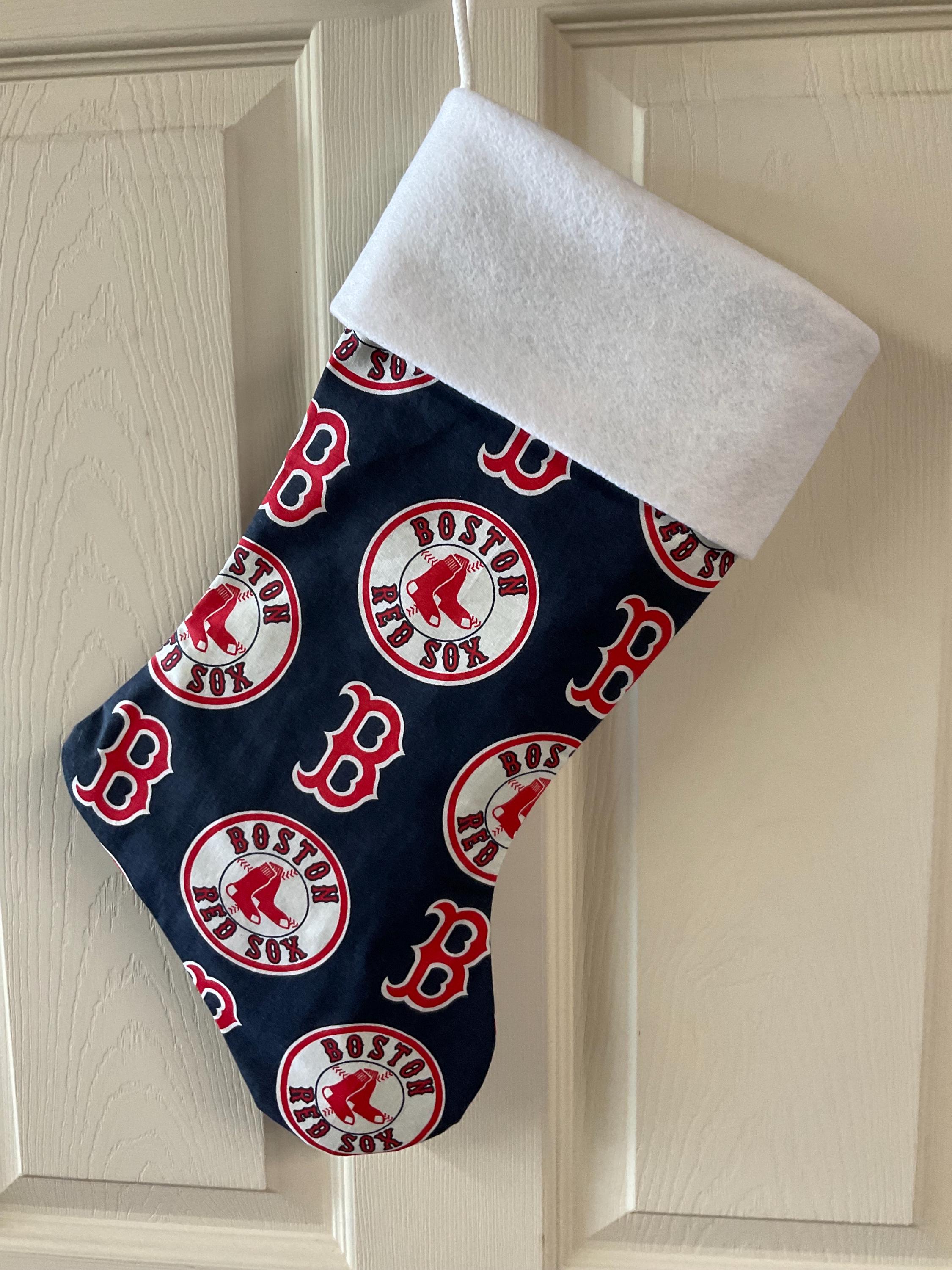Discover Boston Red Sox Christmas Stocking