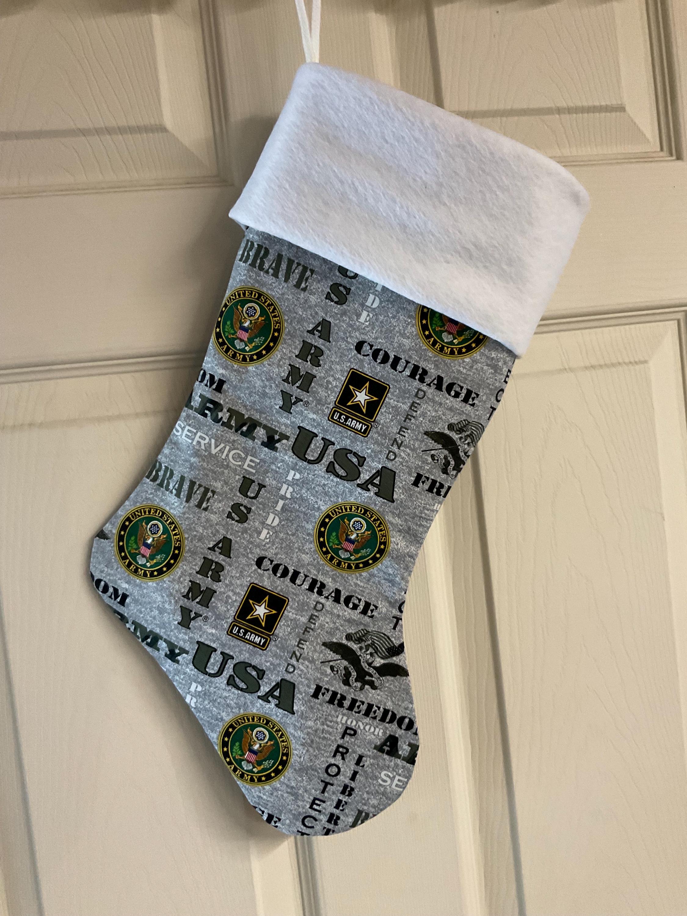 Discover US Army Christmas Stocking