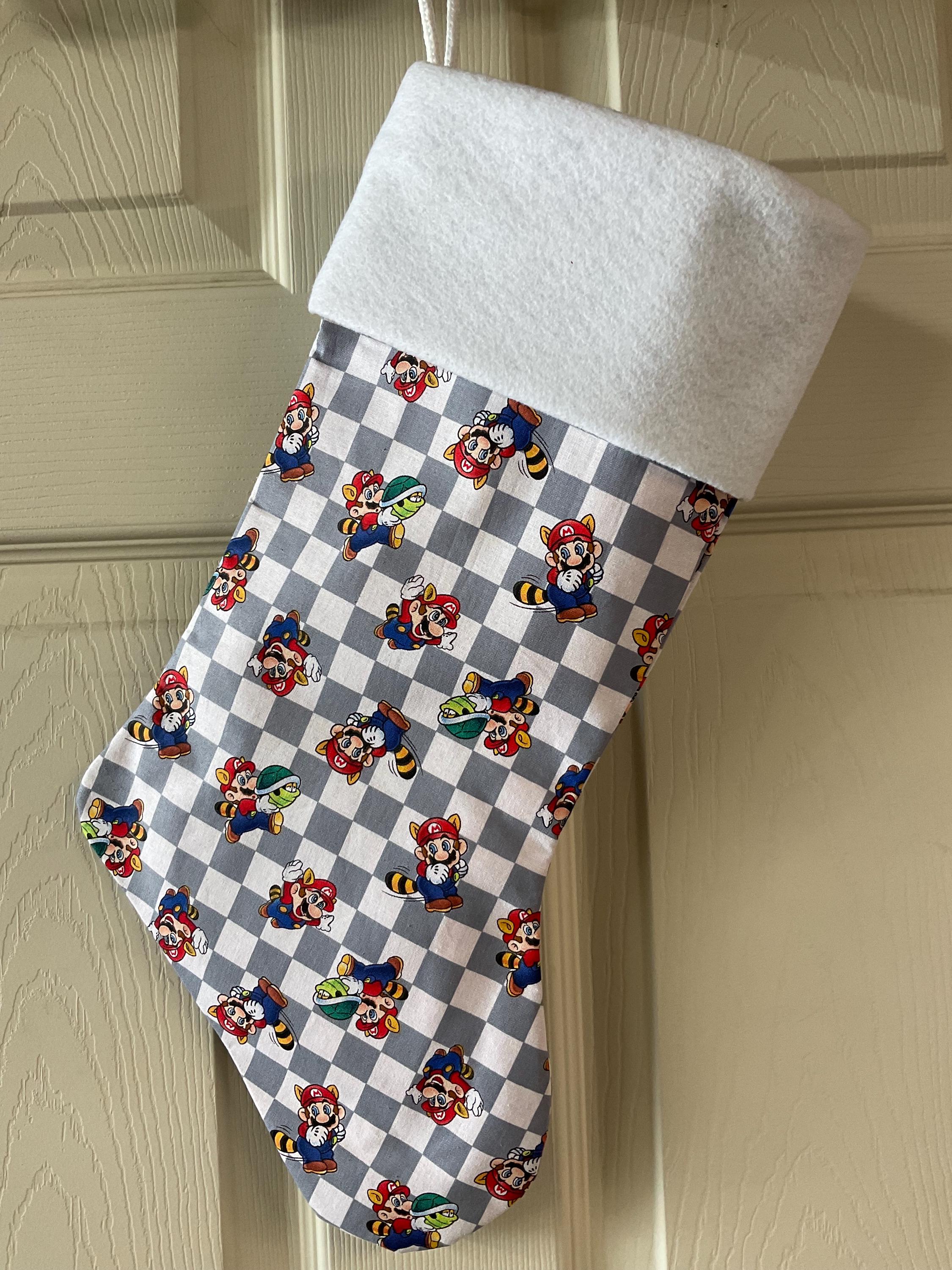 Discover Super Mario Christmas Stocking