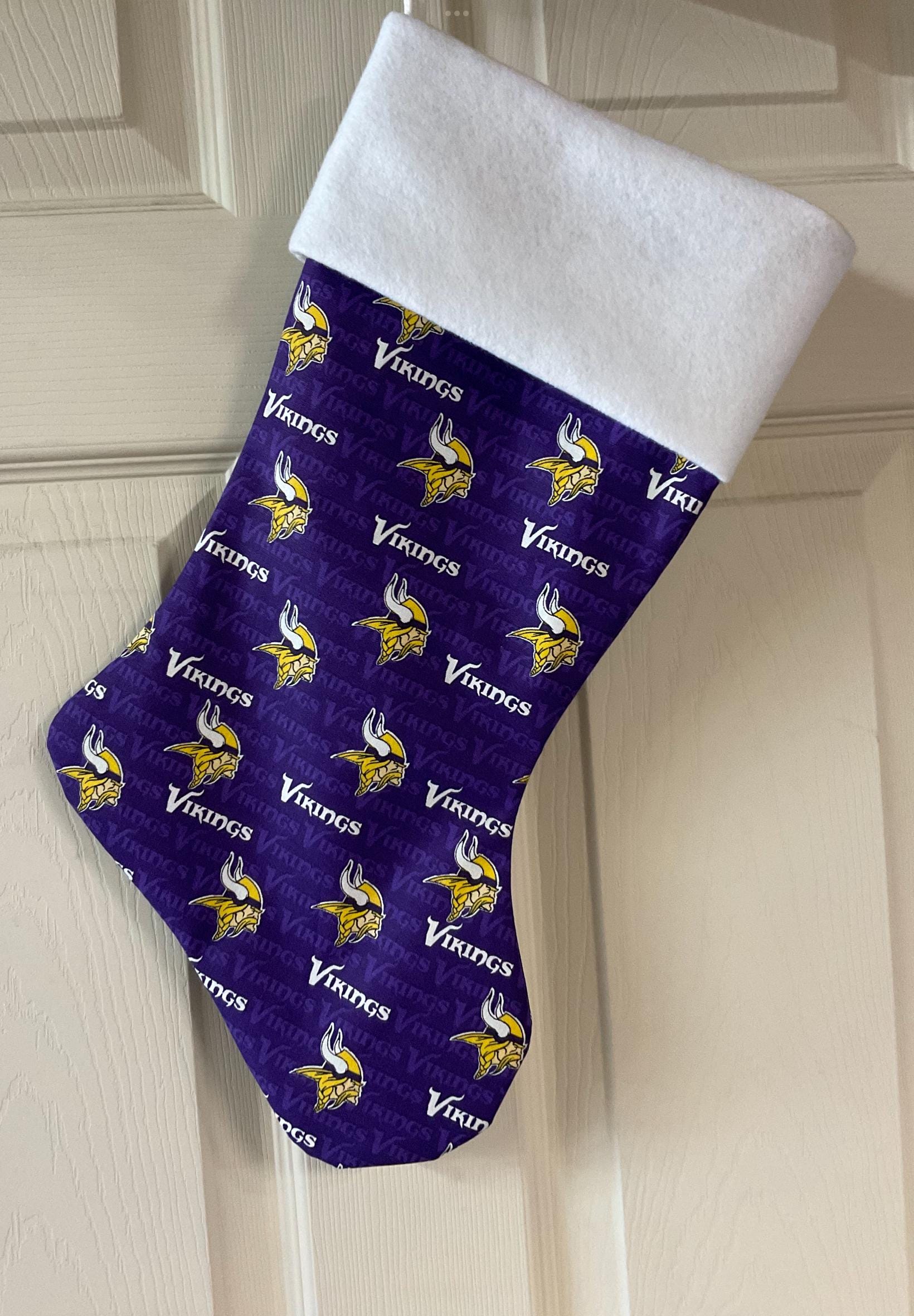 Discover Minnesota Vikings Christmas Stocking