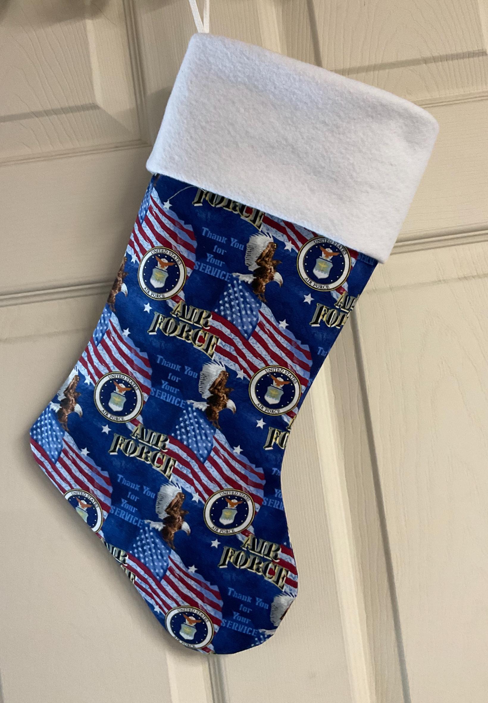 Discover US Air Force Christmas Stocking