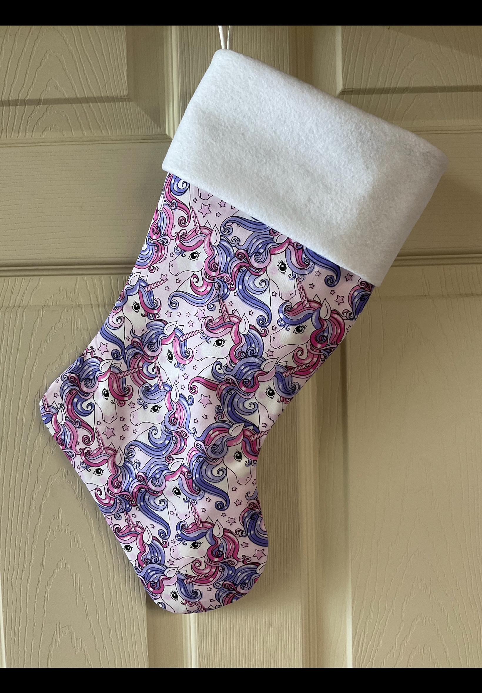 Discover Unicorns Christmas Stocking
