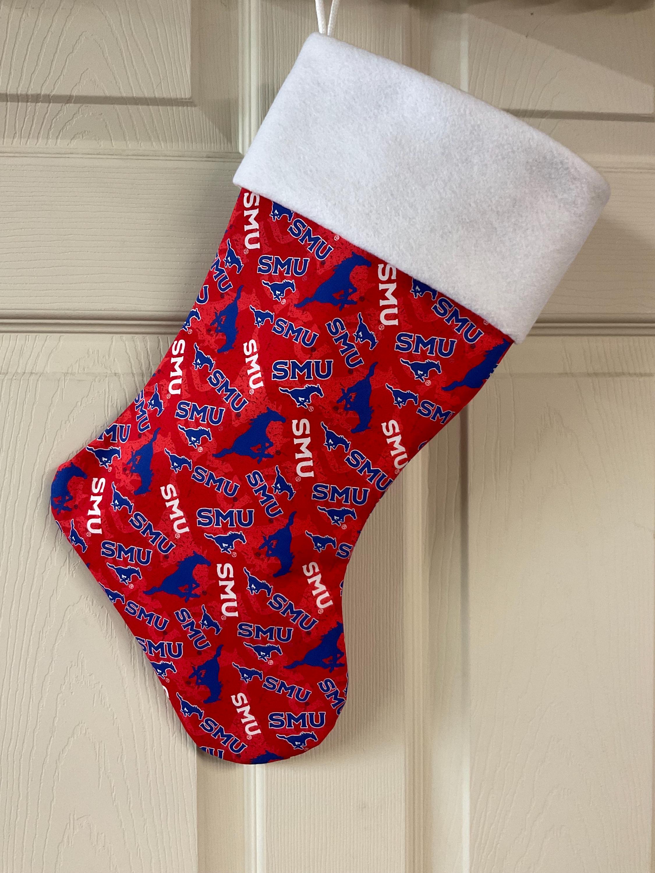 Discover SMU Mustan Christmas Stocking