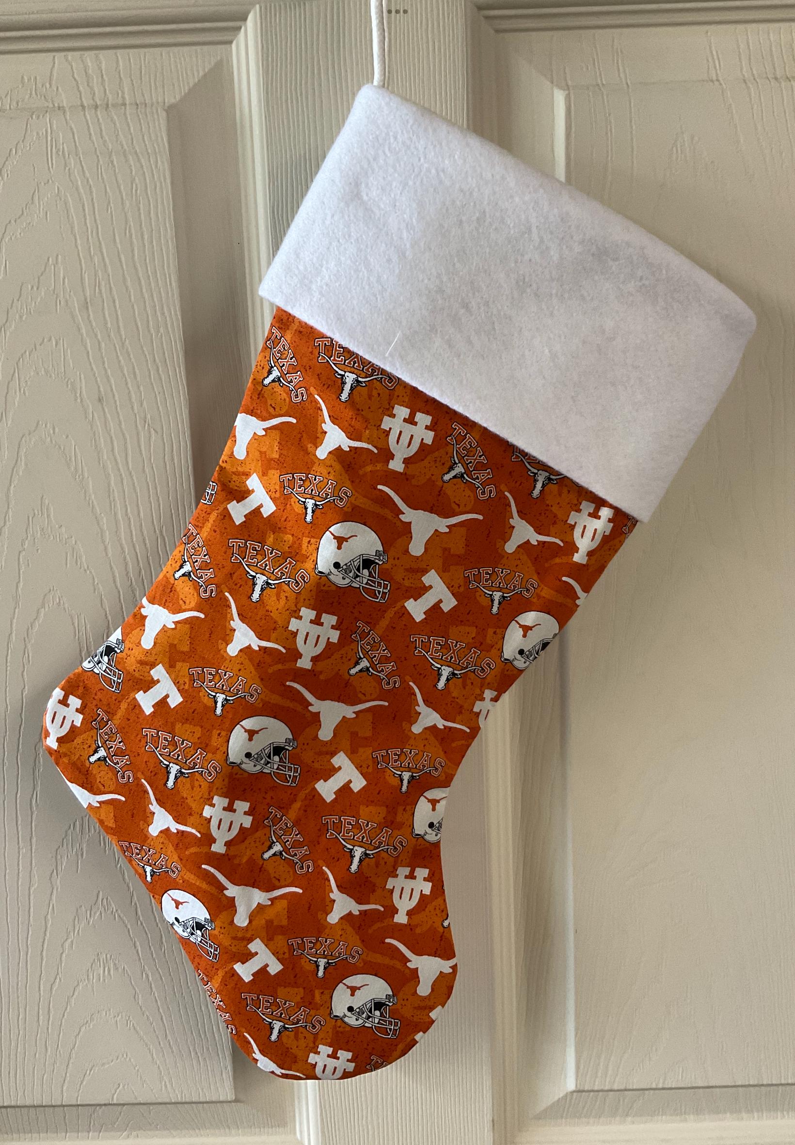 Discover Texas Longhorns  Christmas Stocking