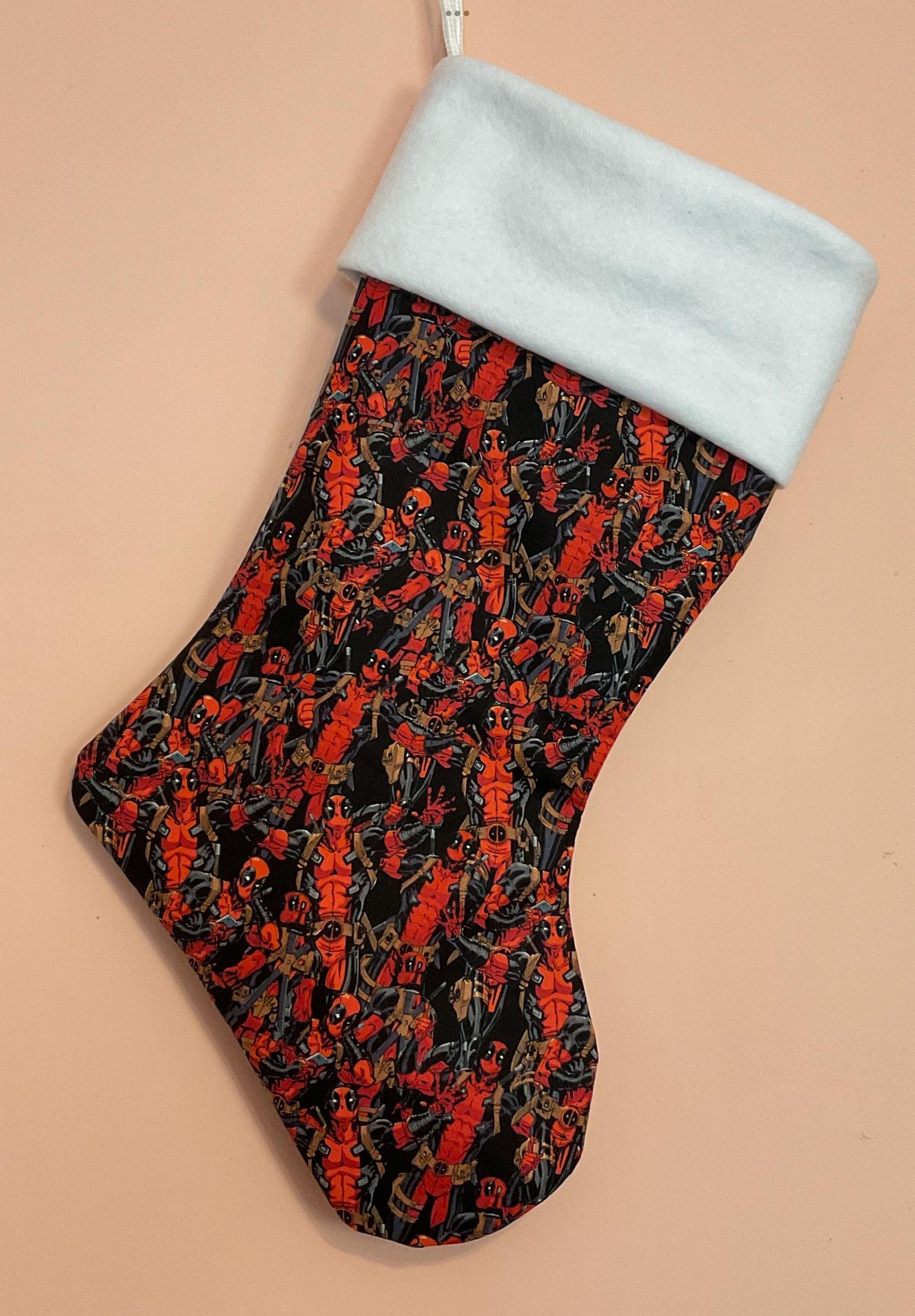 Discover Deadpool Christmas Stocking