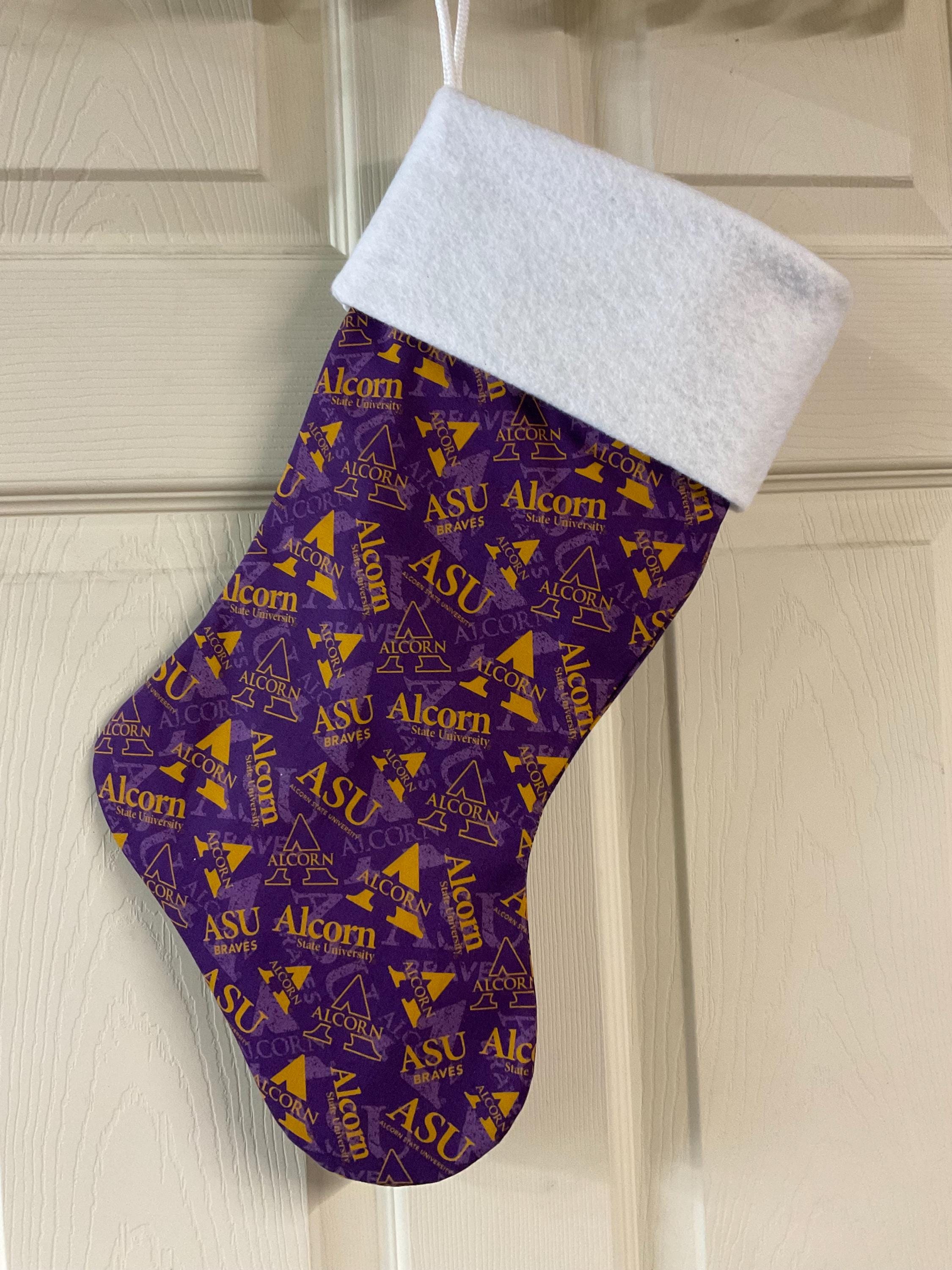 Discover Alcorn state university Braves Christmas Stocking