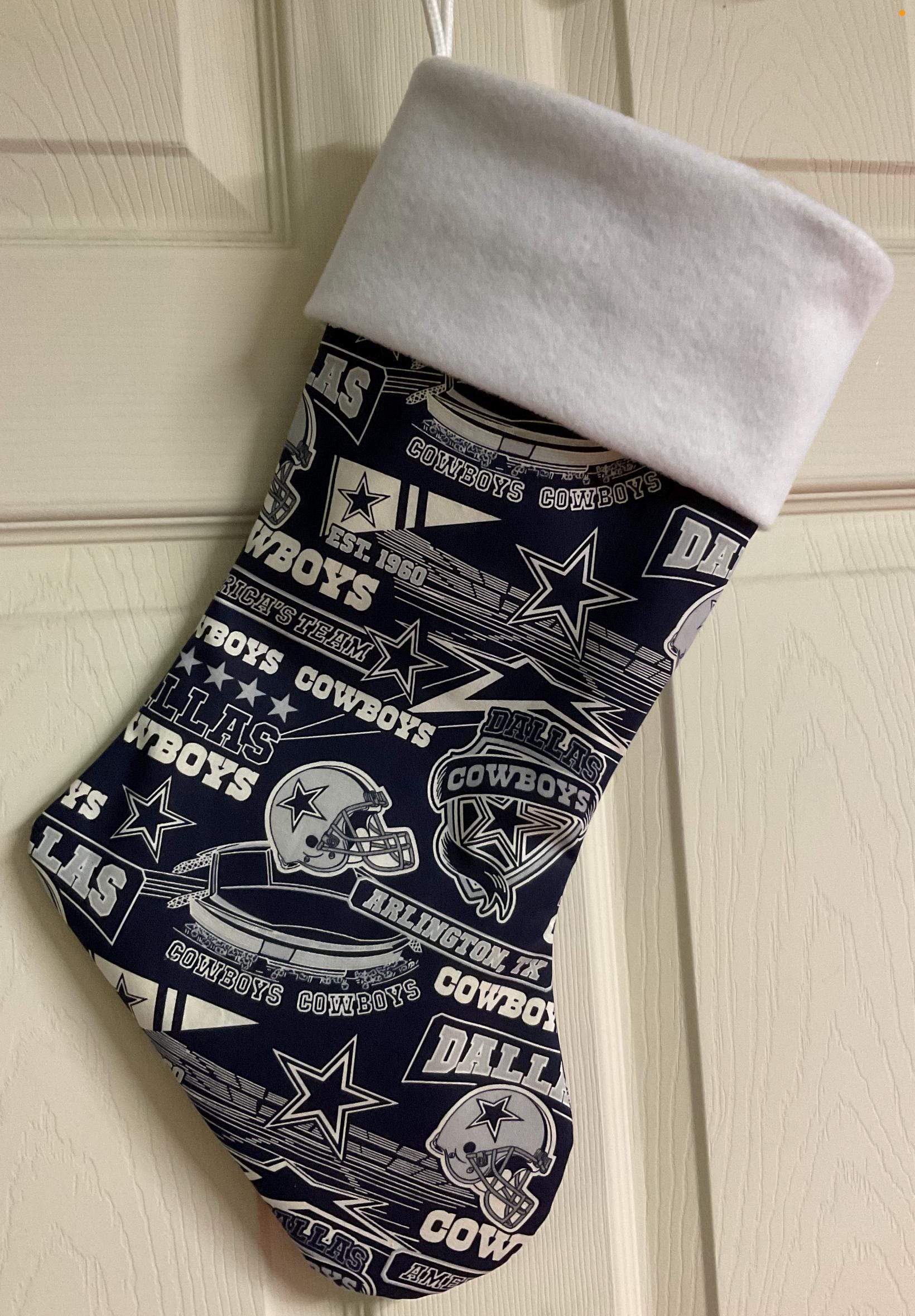 Discover Dallas Cowboys Christmas Stocking