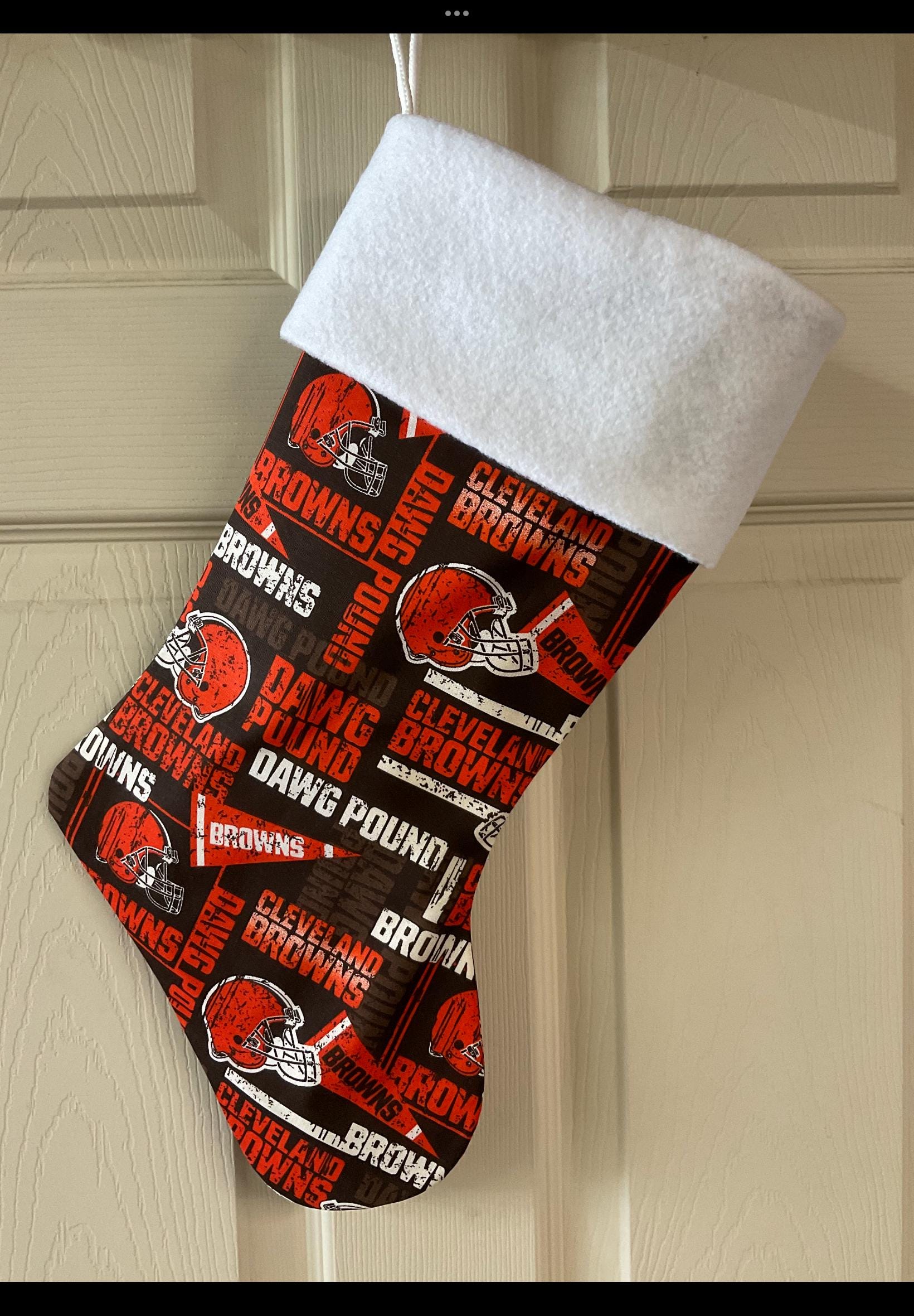 Discover Cleveland Browns Christmas Stocking