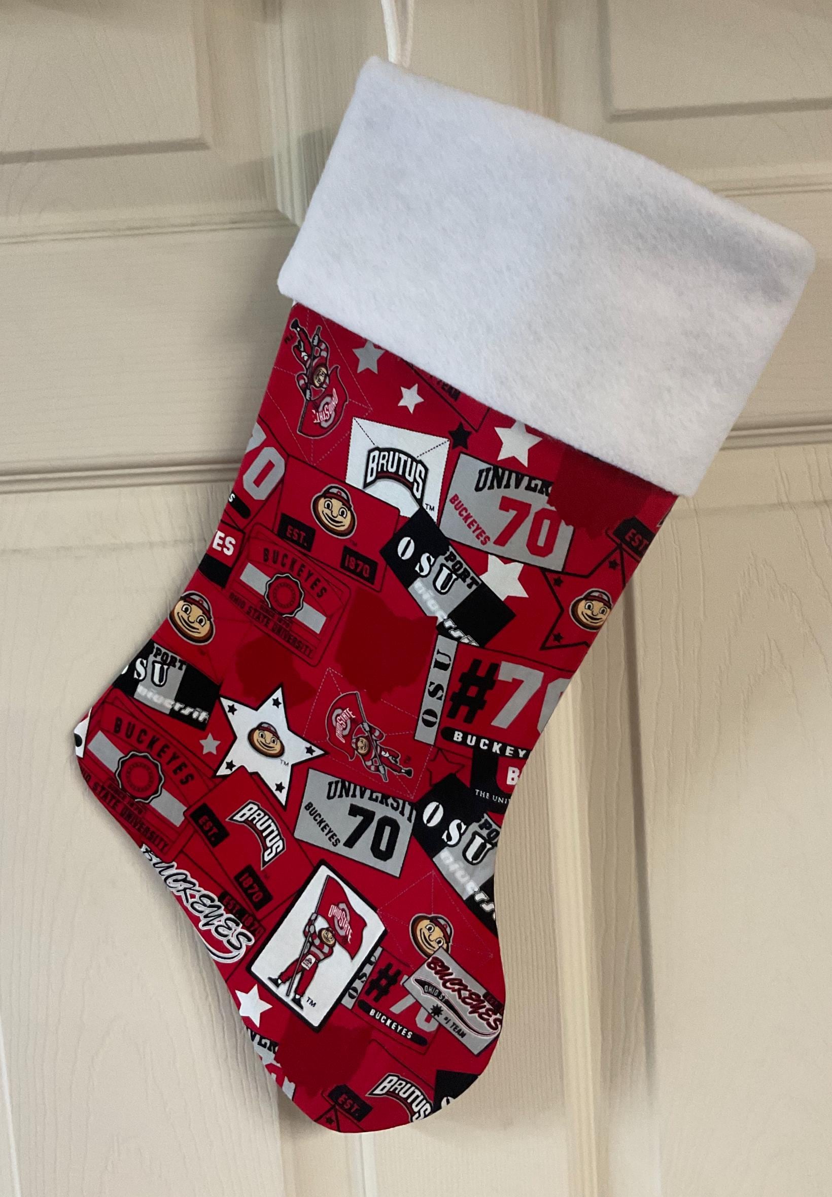 Discover Ohio State Buckeyes Christmas Stocking