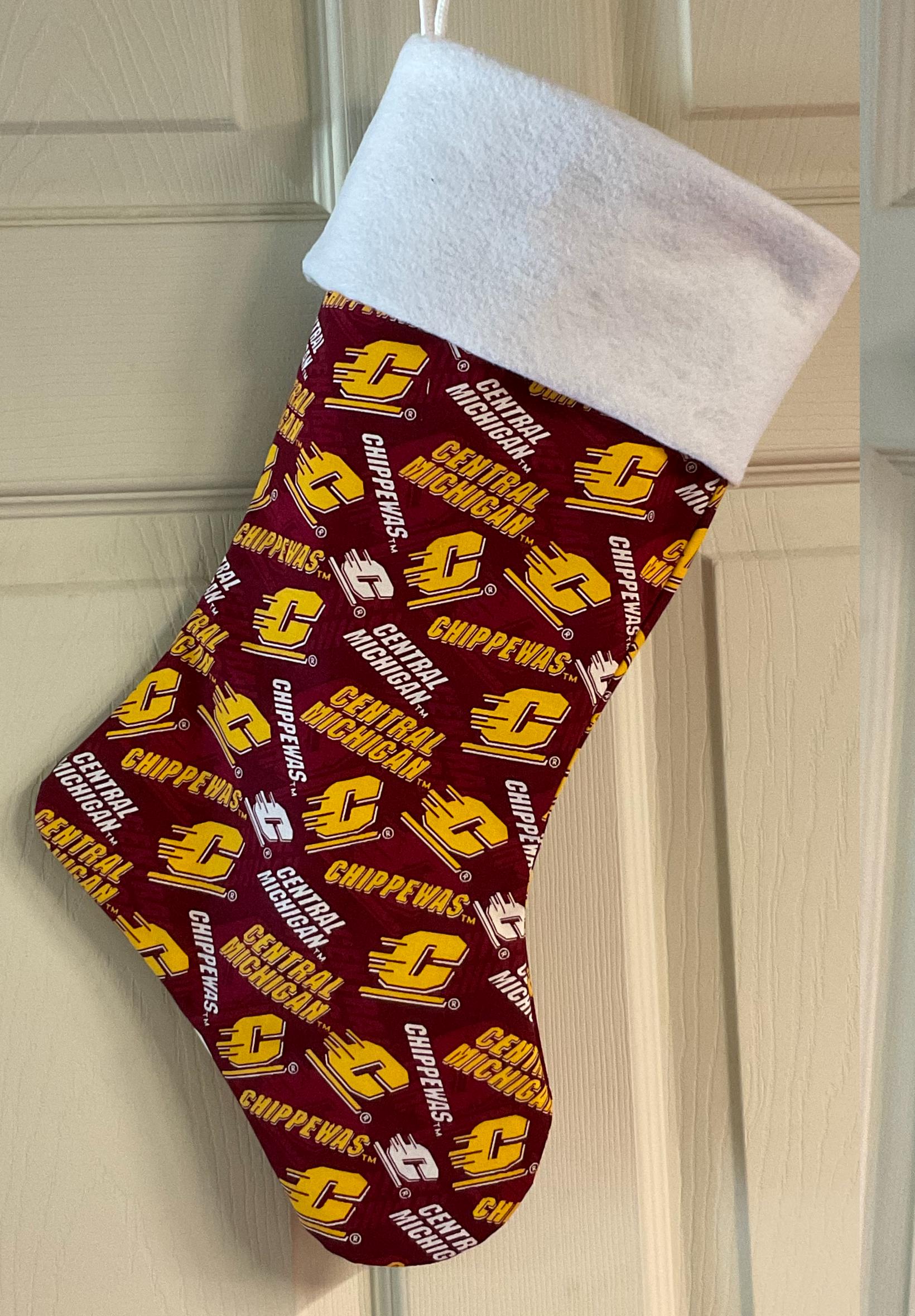 Discover Central Michigan Christmas Stocking