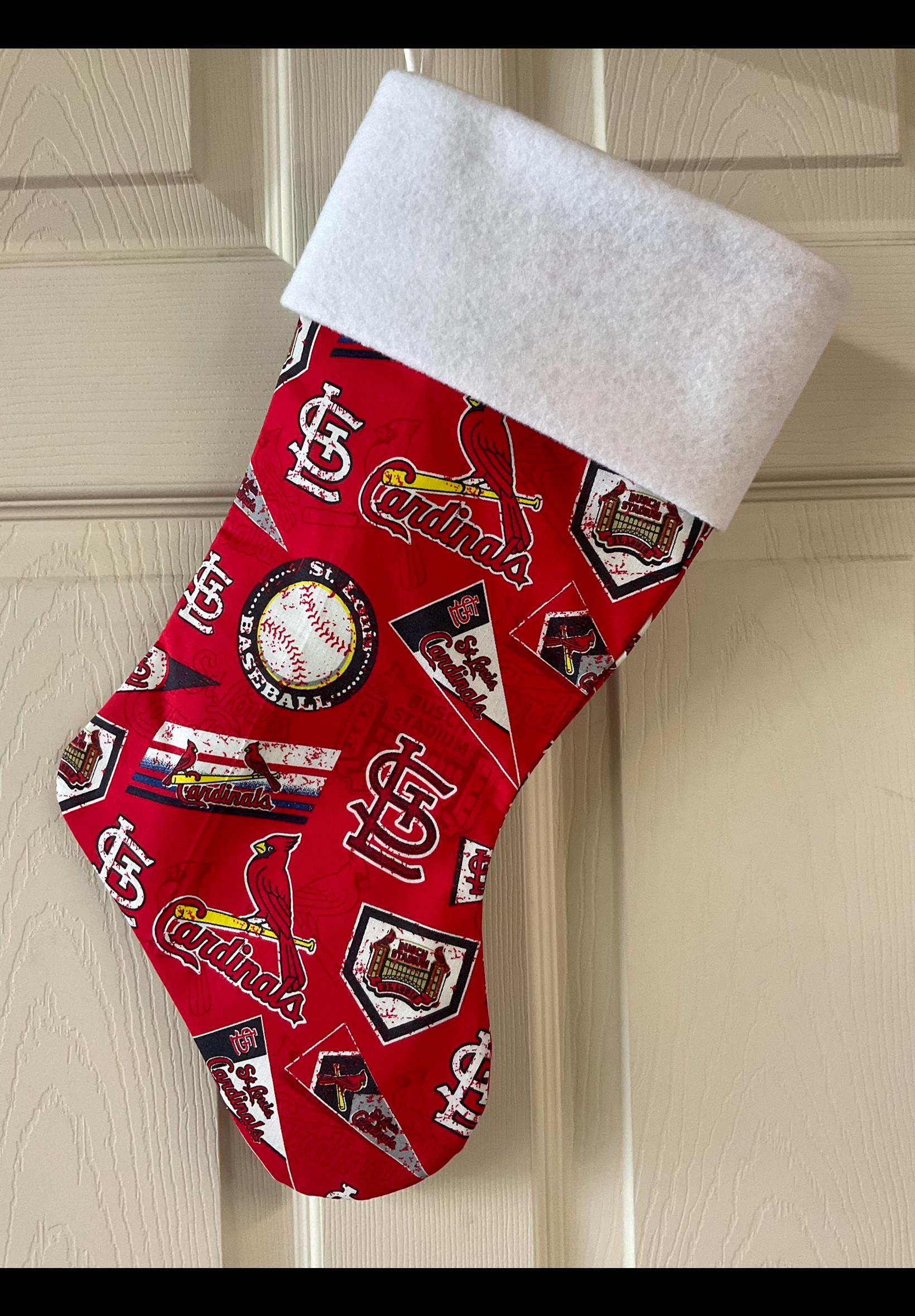 Discover Saint Louis Cardinal Christmas Stocking