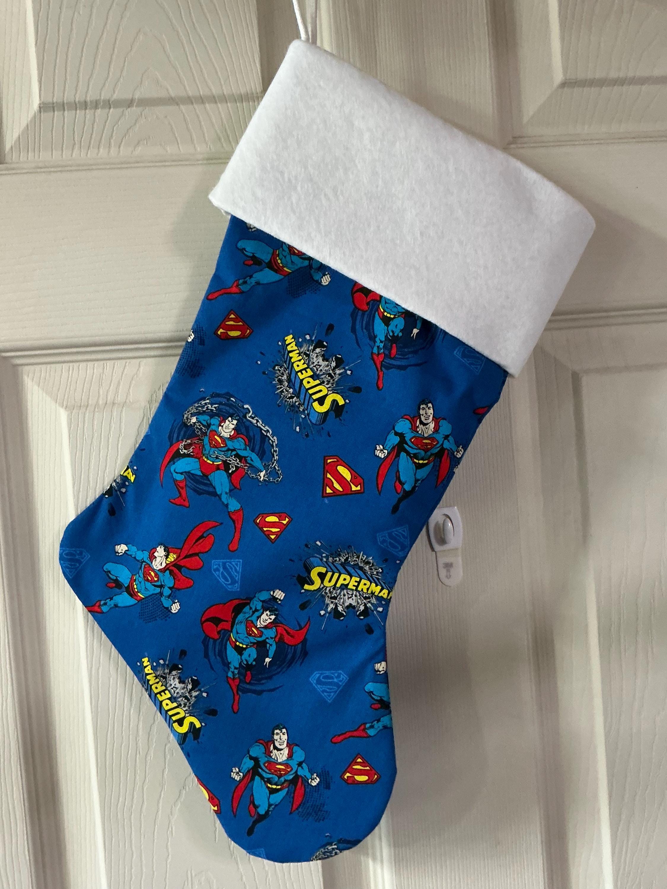 Discover Superman  Christmas Stocking