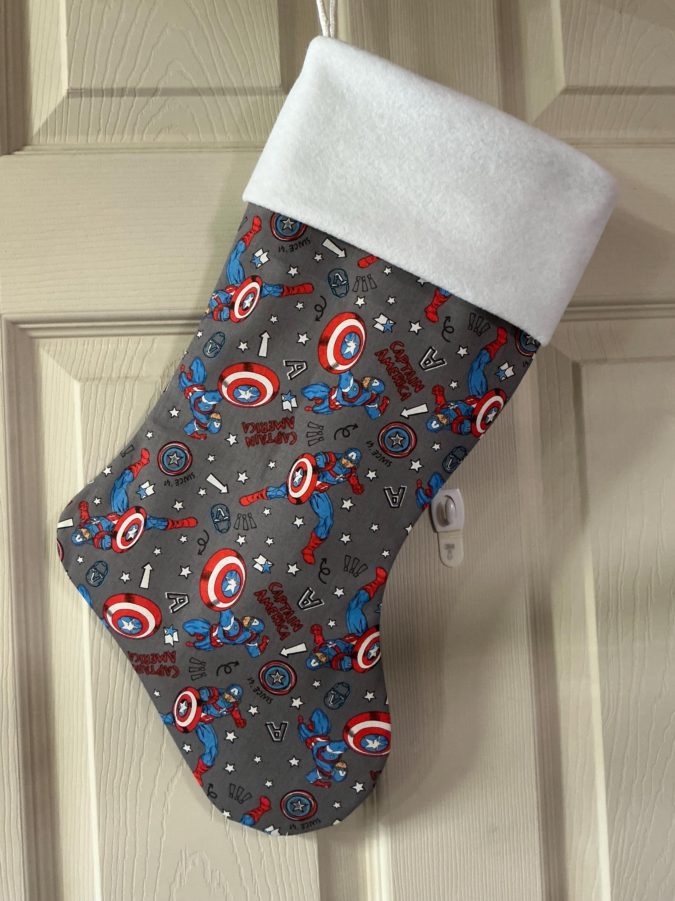 Discover Captain America Christmas Stocking