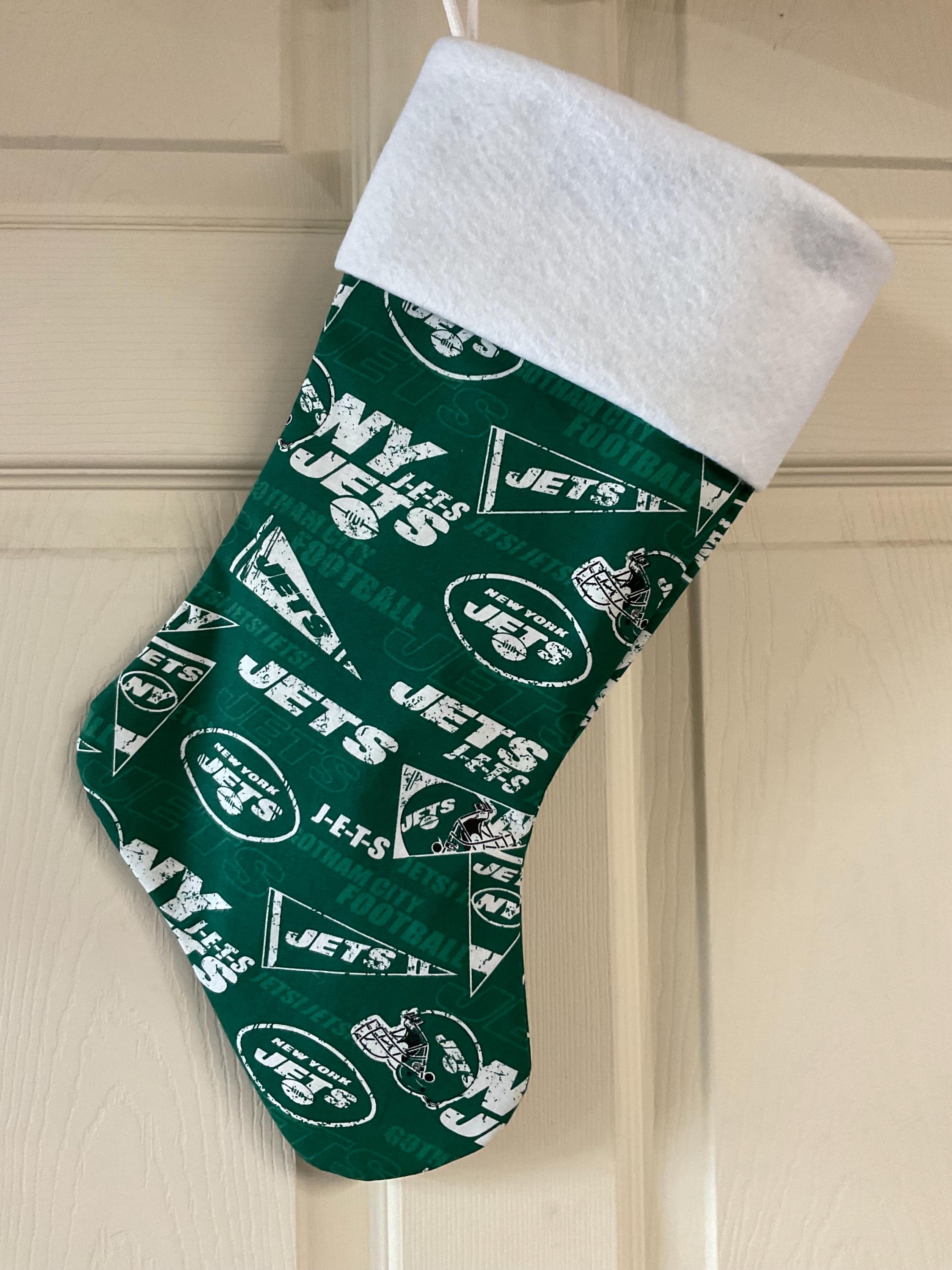 Discover NY Jets Christmas Stocking