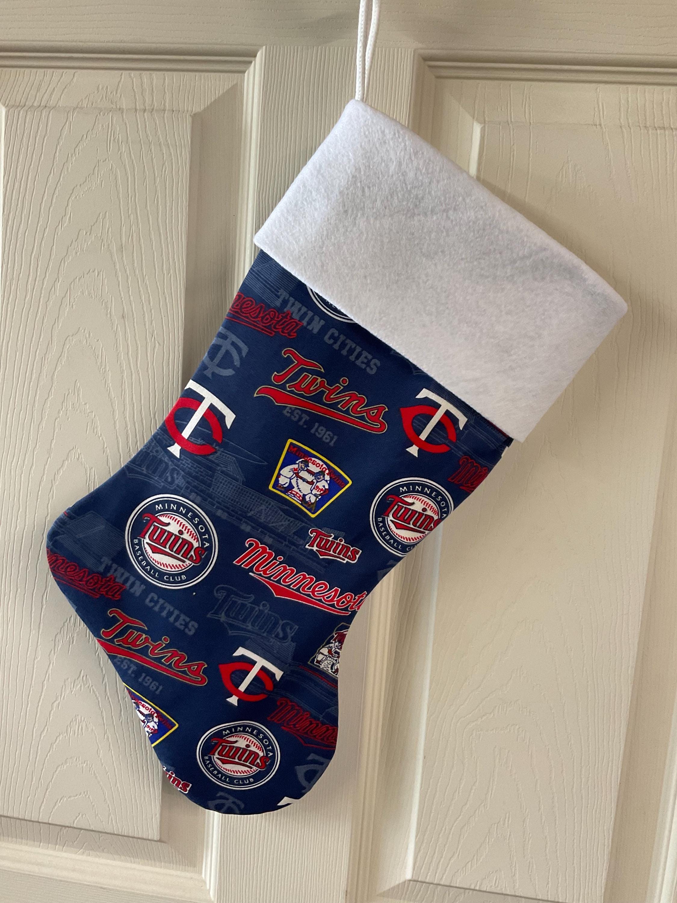 Discover Minnesota Twins Baseball club Christmas Stocking