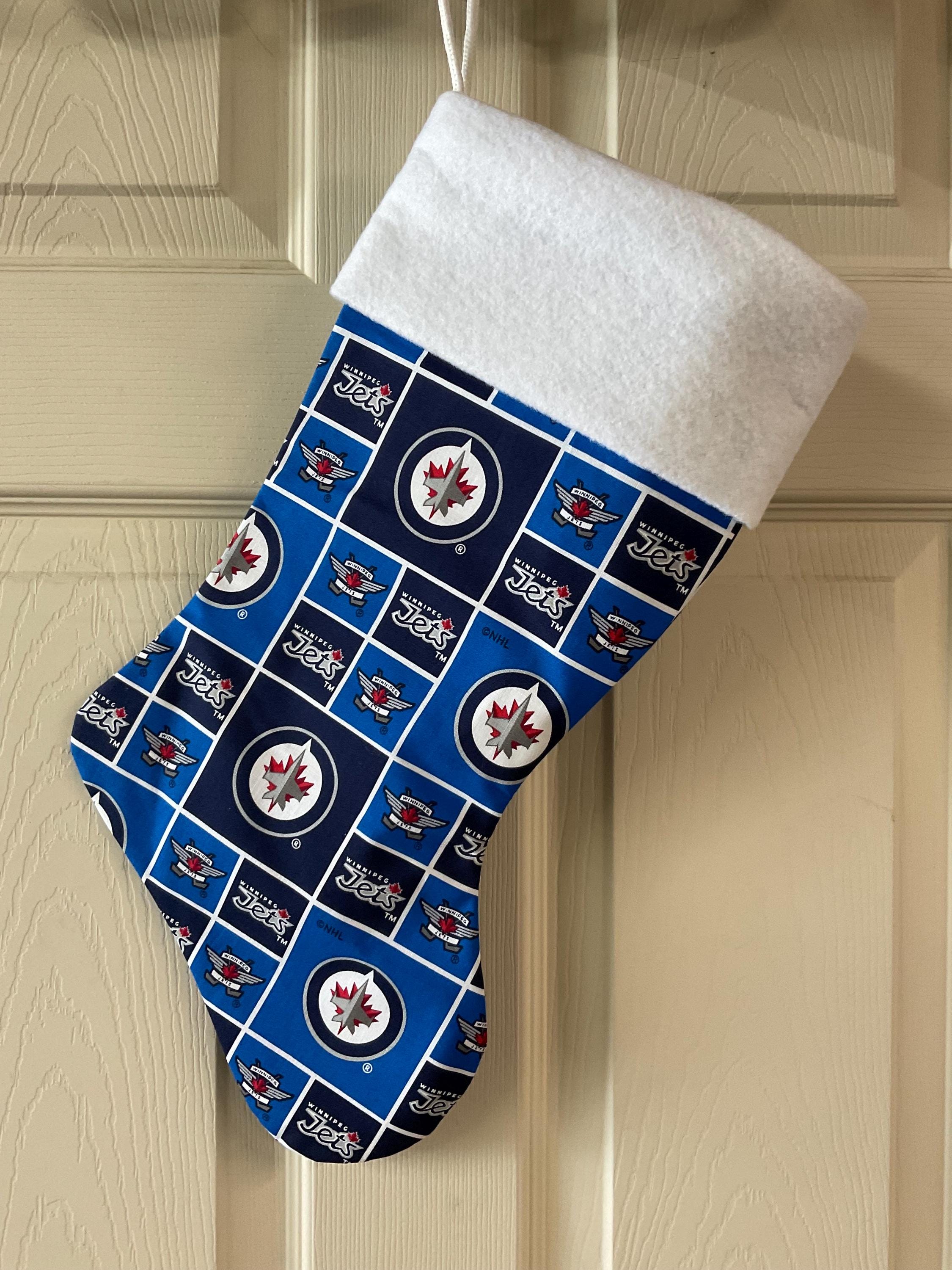 Discover Winnipeg Jets Christmas Stocking