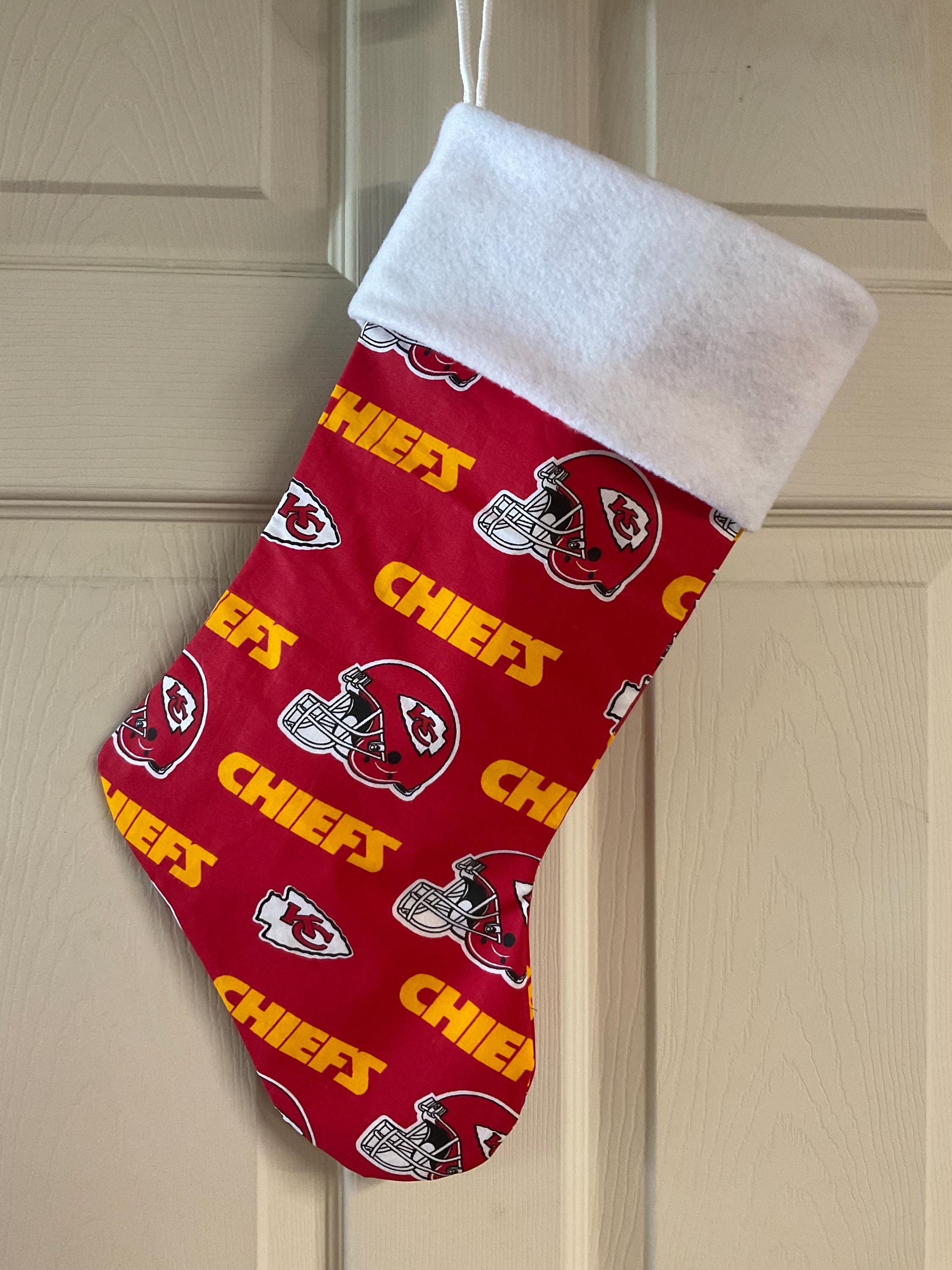 Discover Kansas City Chiefs Christmas Stocking