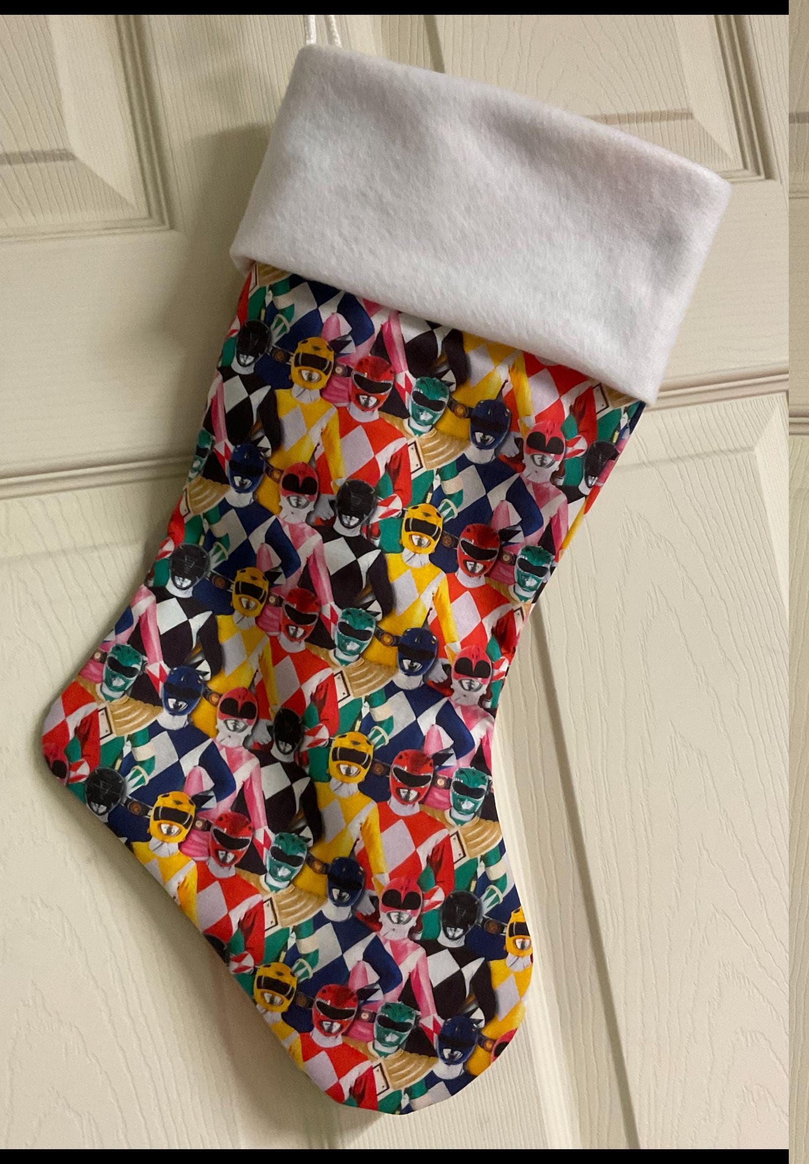 Discover Power Rangers Christmas Stocking