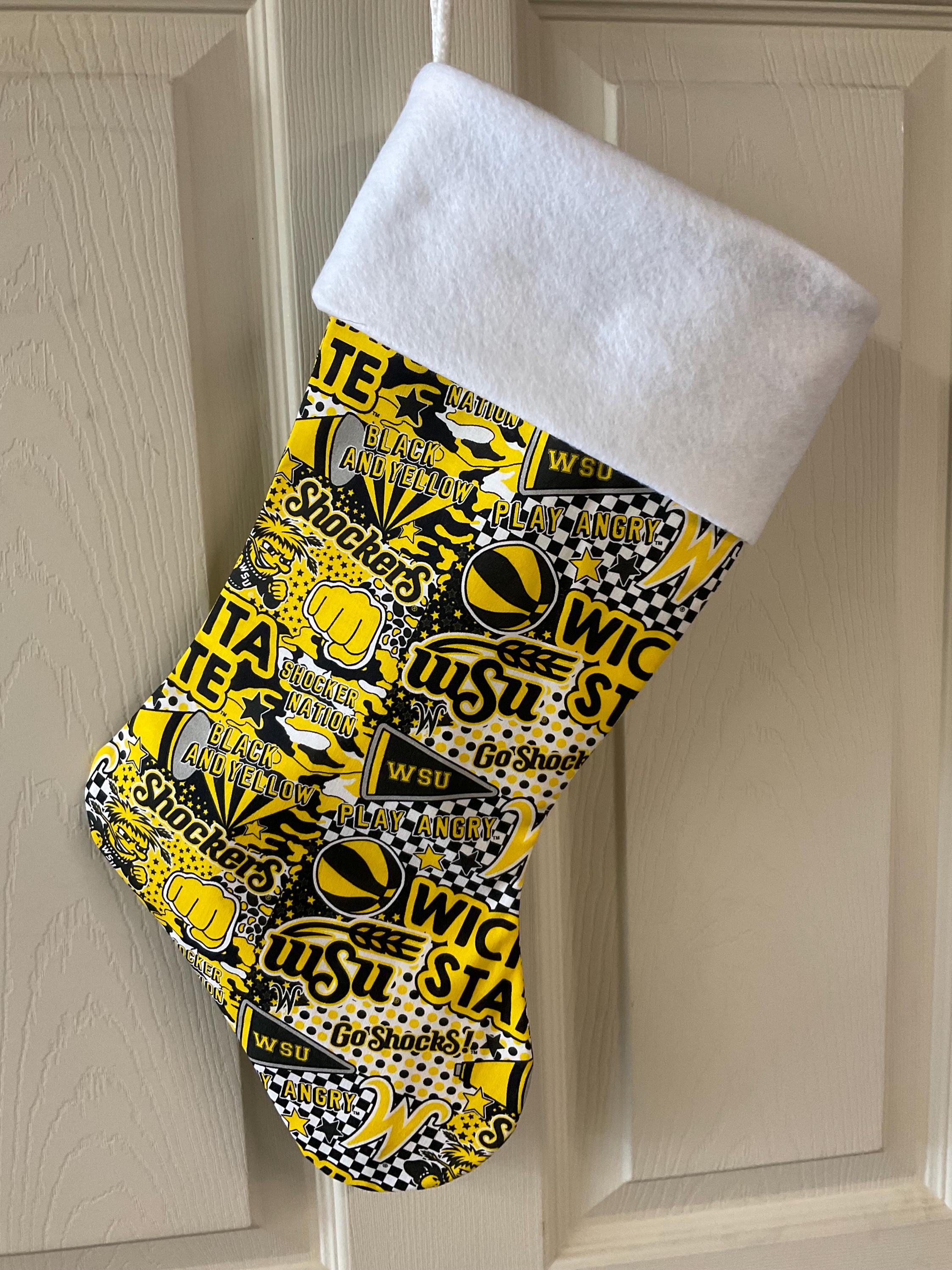 Discover Wichita Shockers Christmas Stocking