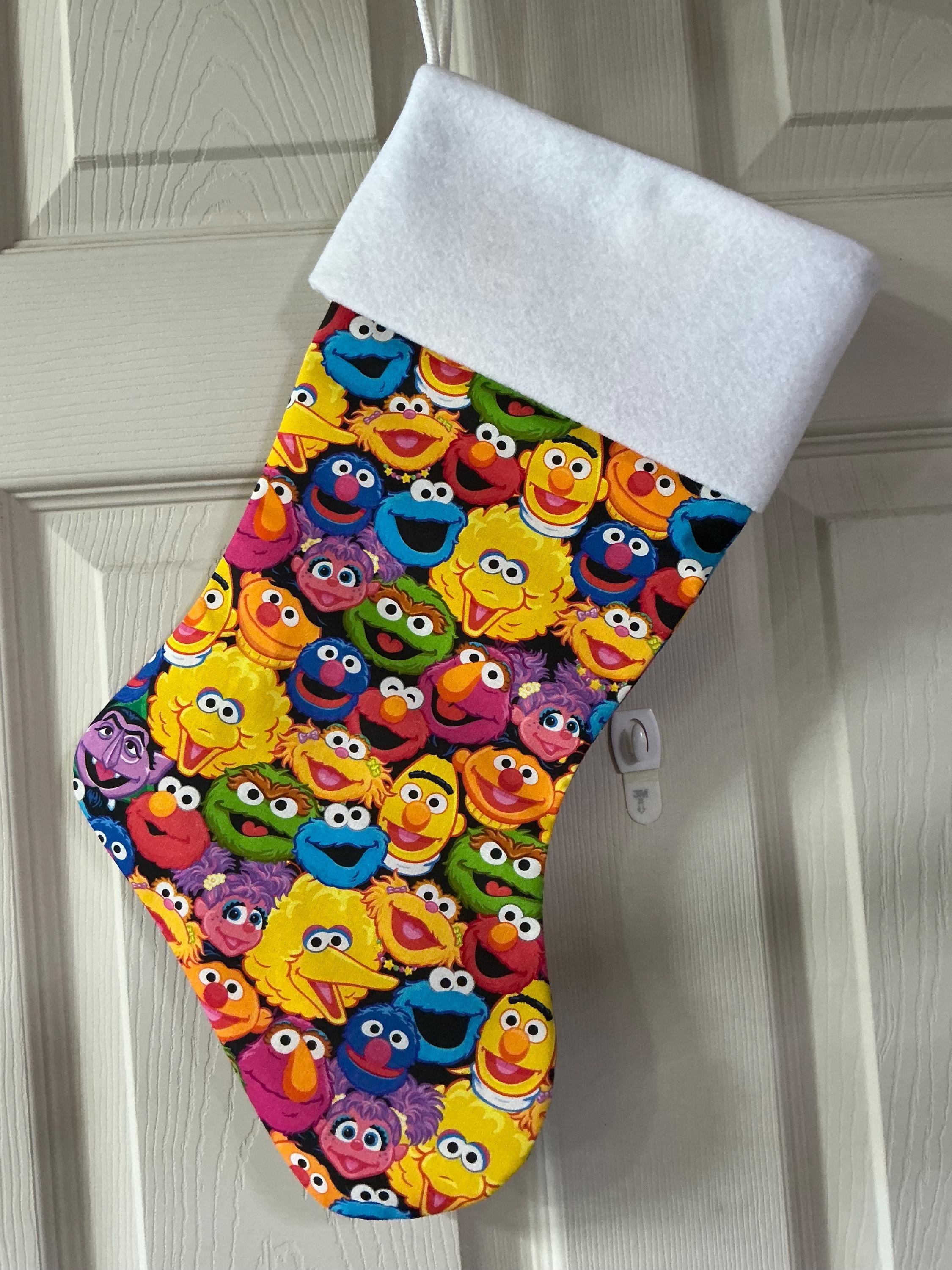 Discover Sesame Street Big bird and friends Christmas Stocking