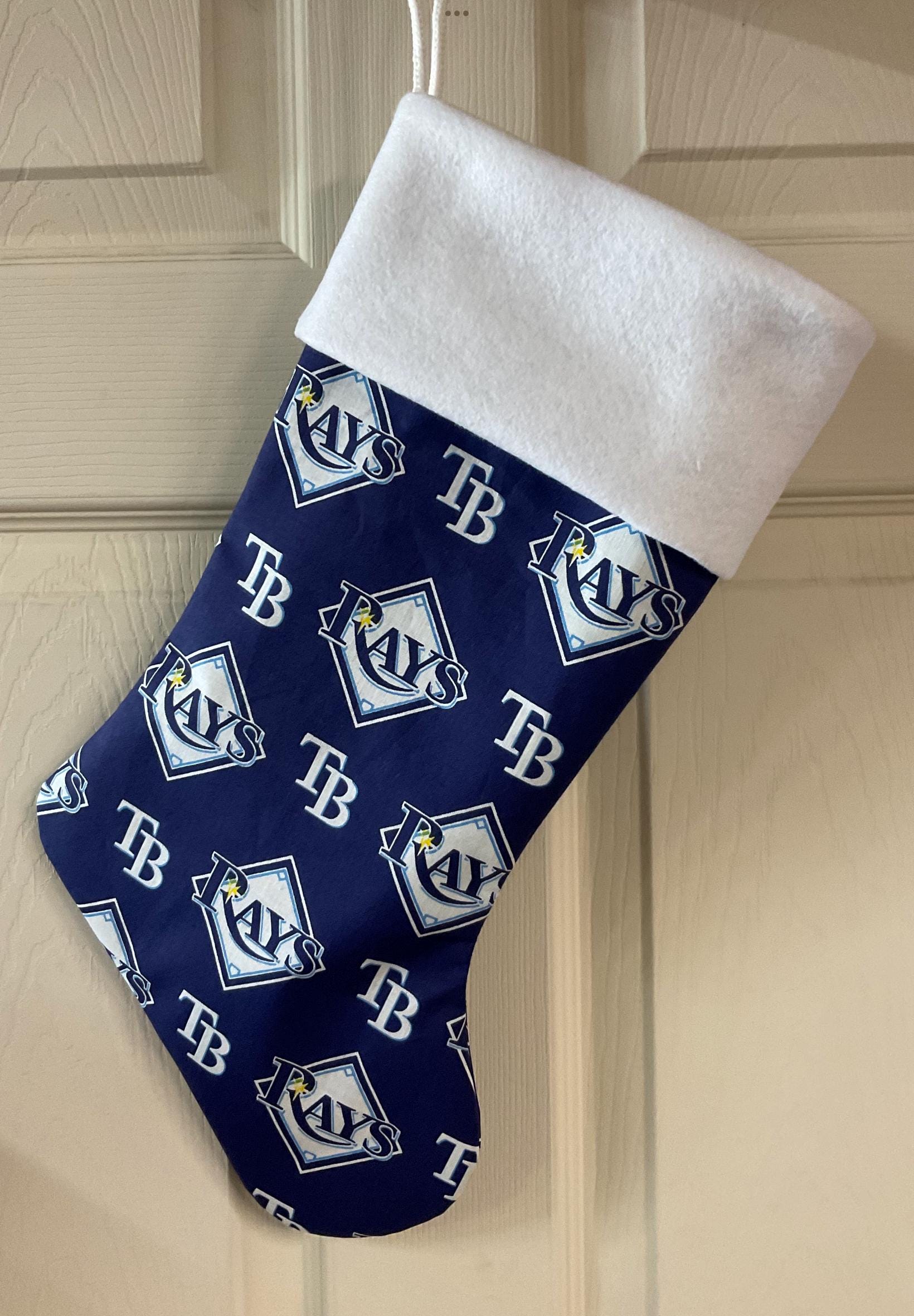 Discover Tampa Bay Rays Christmas Stocking