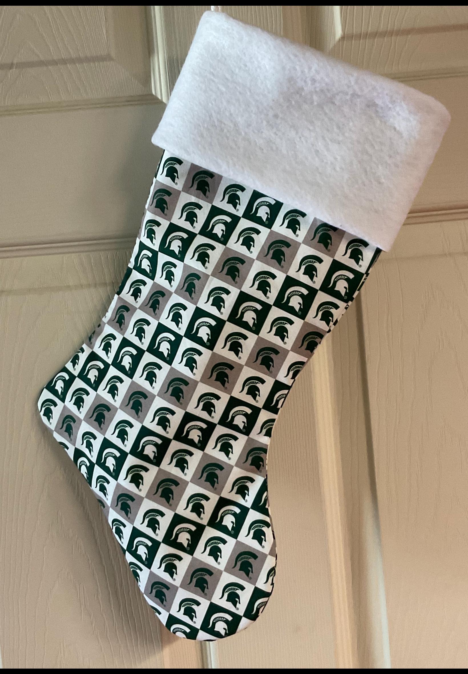 Discover Michigan State Christmas Stocking
