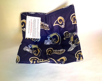 St. Louis Rams Handmade Microwave Cozy All Cotton