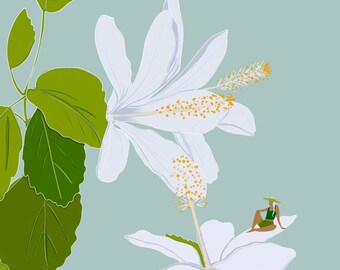 Lazy Sunday with kōkio keʻokeʻo