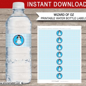 Wizard of Oz Decorations & Invitation Printable Template Bundle full Package Pack Set Kit Collection INSTANT DOWNLOAD EDITABLE text image 8