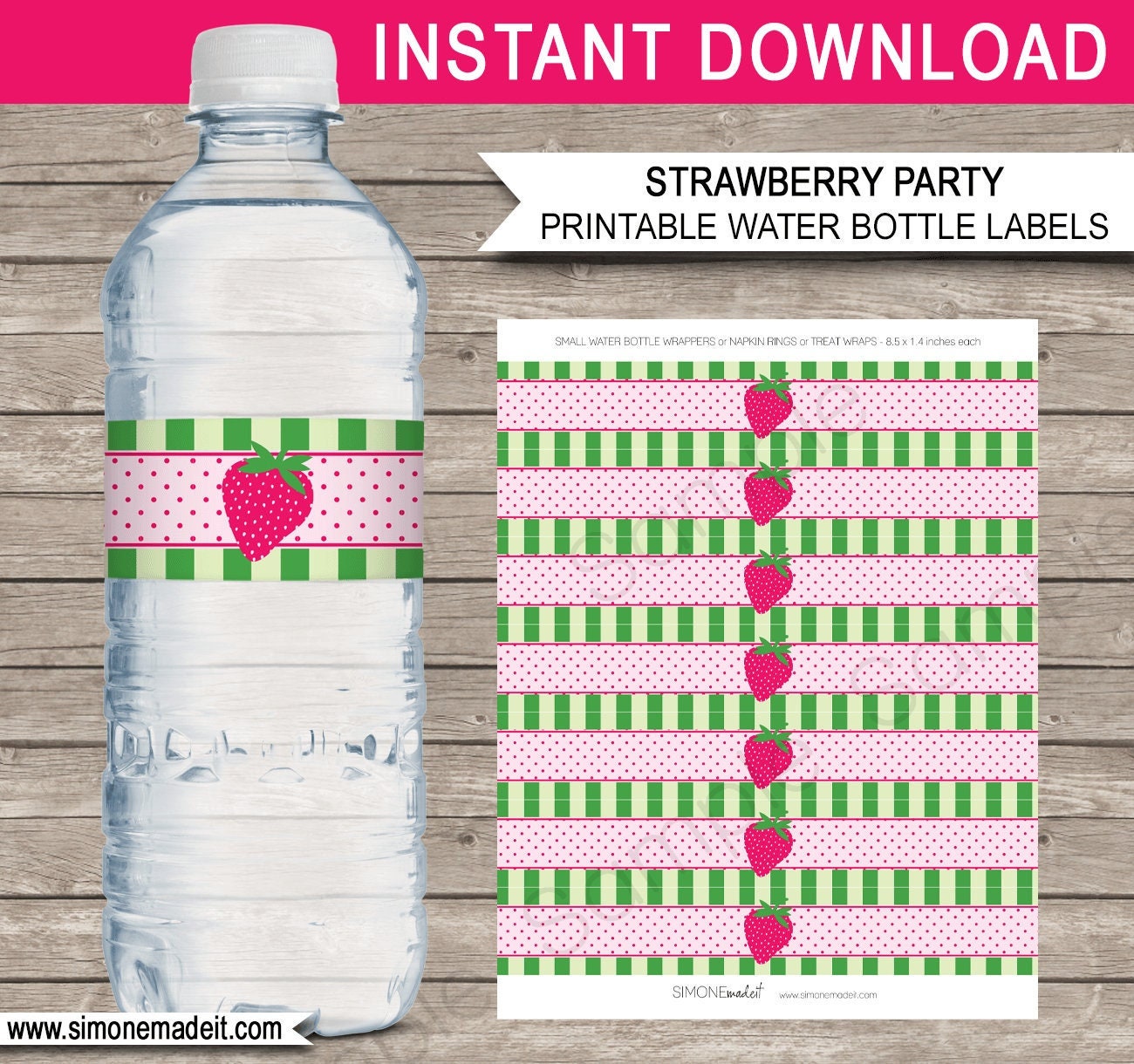 Spiderman Birthday Water Bottle Label Template to Print at Home
