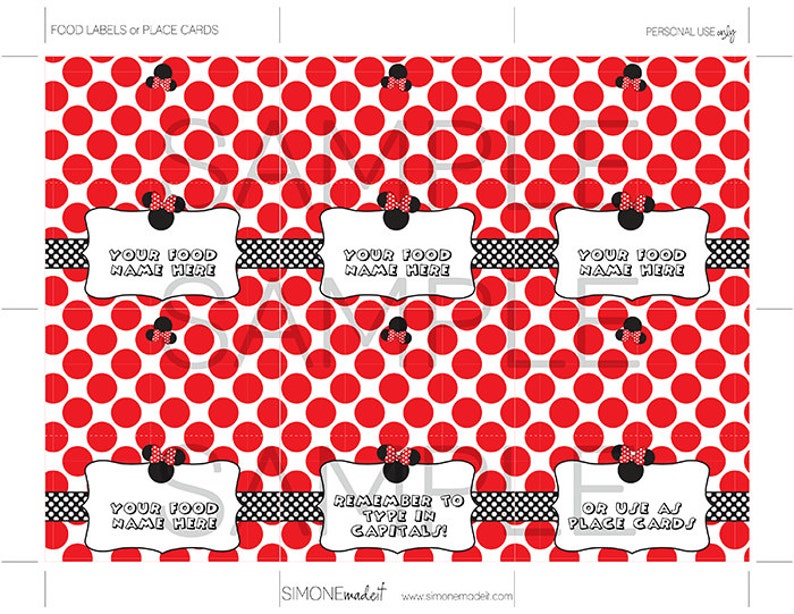 red-minnie-mouse-food-labels-minnie-mouse-theme-party-food-etsy