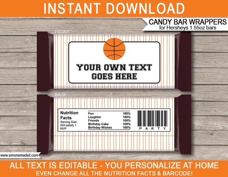 Basketball Theme Party Decorations Template Bundle Invitation Printable Birthday Package Pack Set Kit Collection EDITABLE TEXT DOWNLOAD image 6