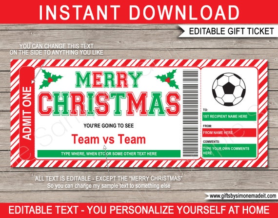 Soccer Ticket Template Christmas Gift Surprise Game Ticket Football soccer-ticket-template-christmas-gift-surprise-game-ticket-football