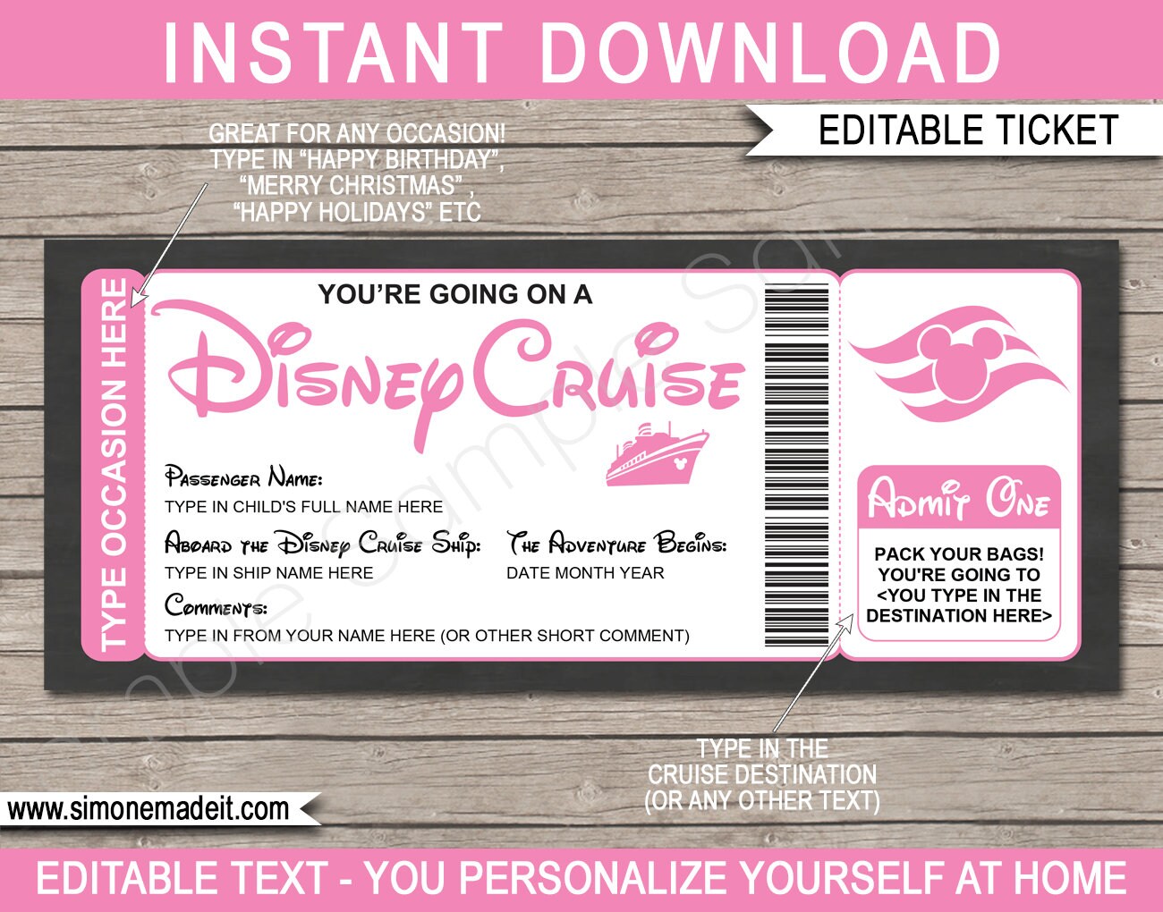 disney cruise tickets