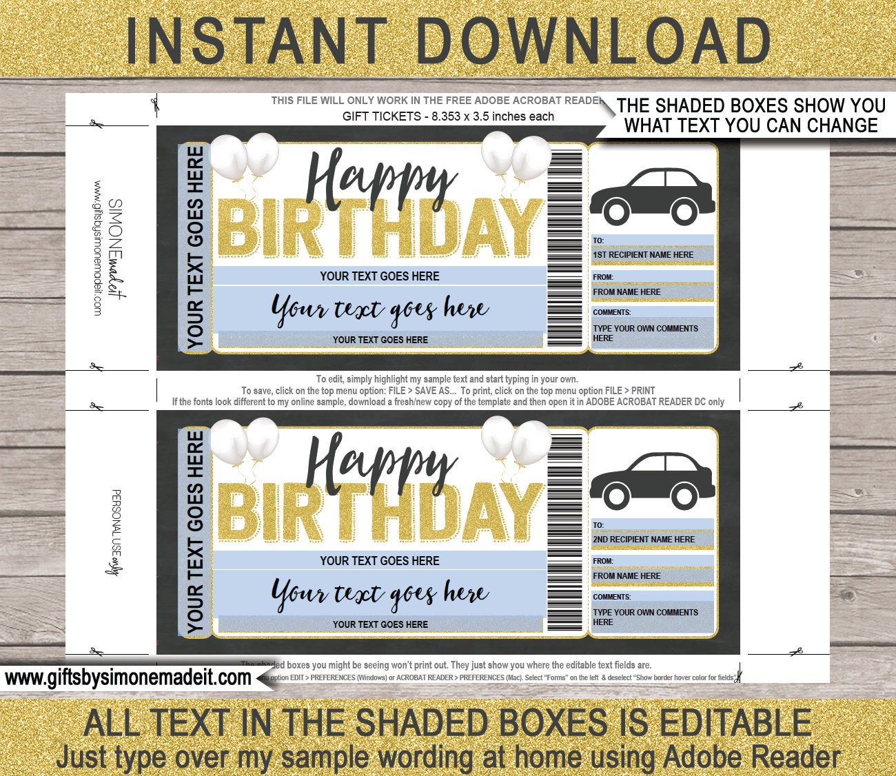 driving-lessons-gift-voucher-template-certificate-ticket-printable-birthday-gift-experience-learn-to-drive-car-coupon-editable-download-etsy